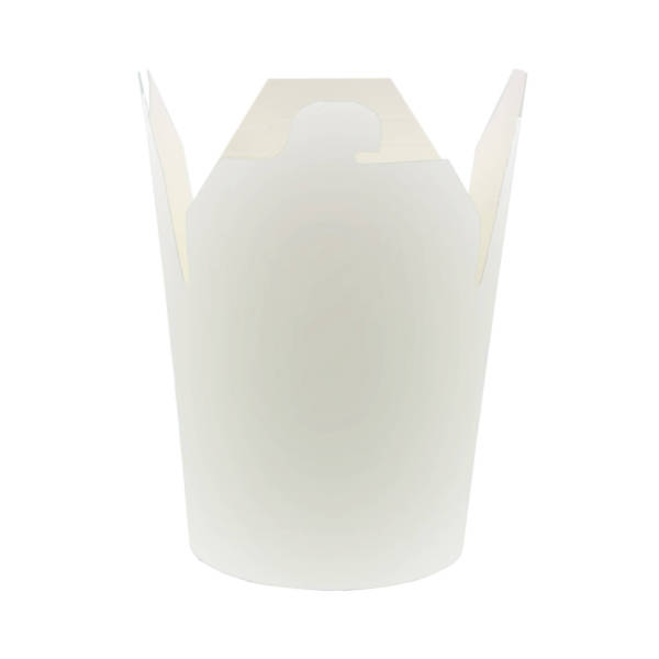 32oz White Round Noodle Box Recyclable lamkyo